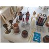 Image 3 : Assorted Candles & Candle Holders