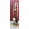 Image 1 : Set of Brass Fireplace Tools