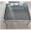 Image 1 : Chrome & Smoked Glass Coffee Table