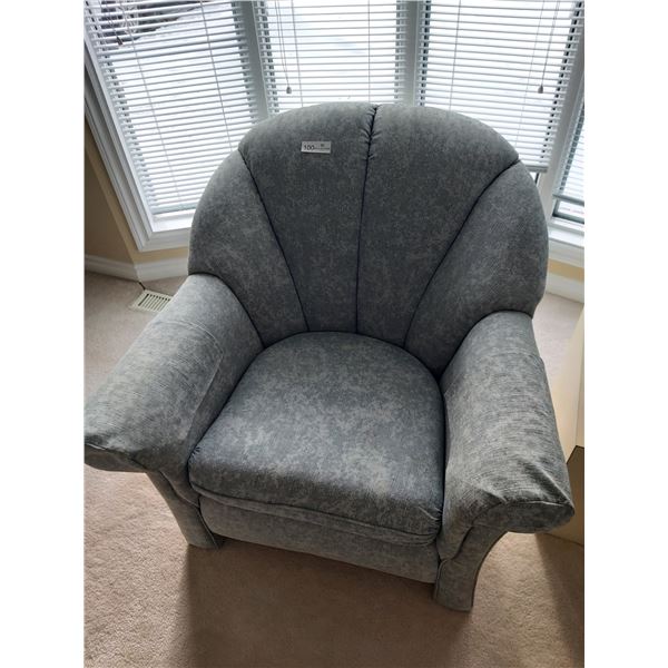 Sklar-Peppler Scallop-Back Armchair