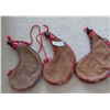 Image 1 : 3 Leather Wine Flasks