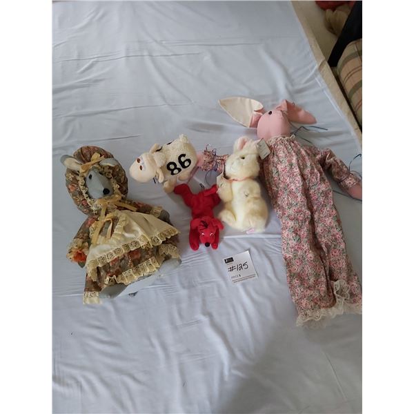 Assorted Stuffed Animals