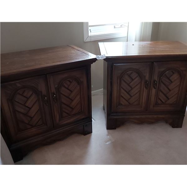 Matching Wood Night Stands