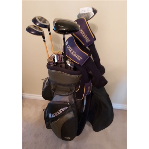 Mizuno Golf Bag With Accessories