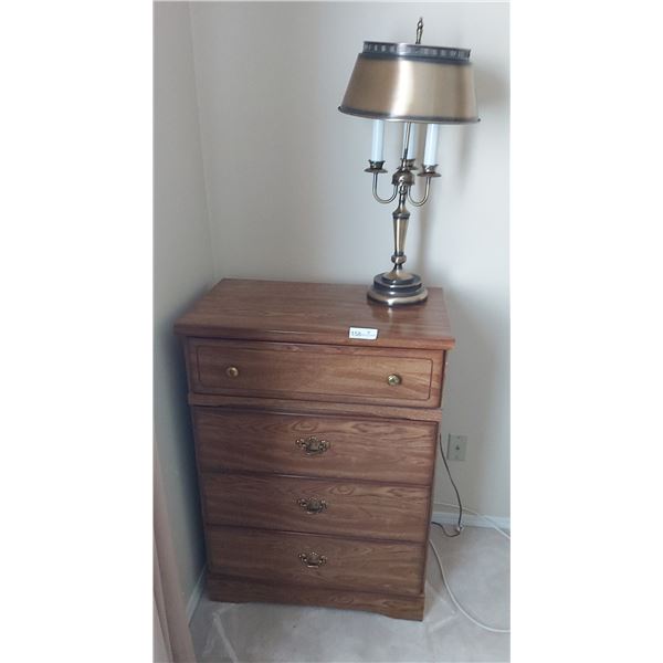 Wood Dress & Table Lamp