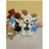 Image 3 : Assorted Stuffed Animals & Husky Slippers (Size Large)