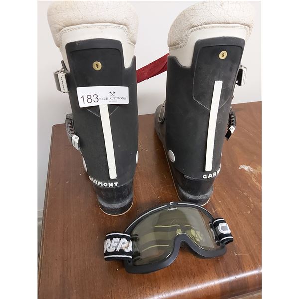 Garmont Ski Boots Size 9 & Firebird Goggles