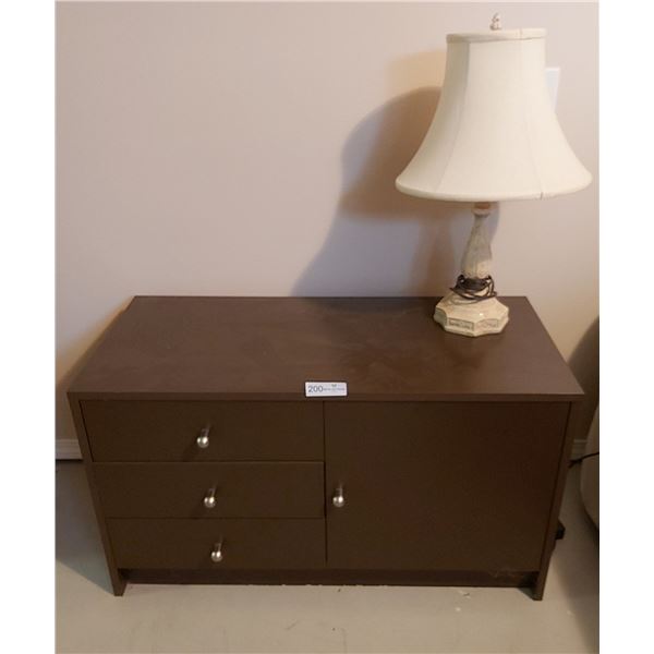 Night Stand & Table Lamp