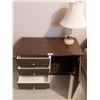 Image 2 : Night Stand & Table Lamp