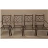 Image 1 : Four Patio Chairs (No Cushions)