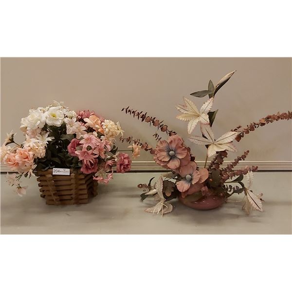 Two Flower Arrangements
