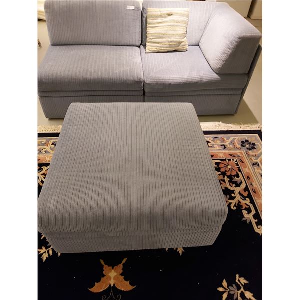 Love Seat & Ottoman