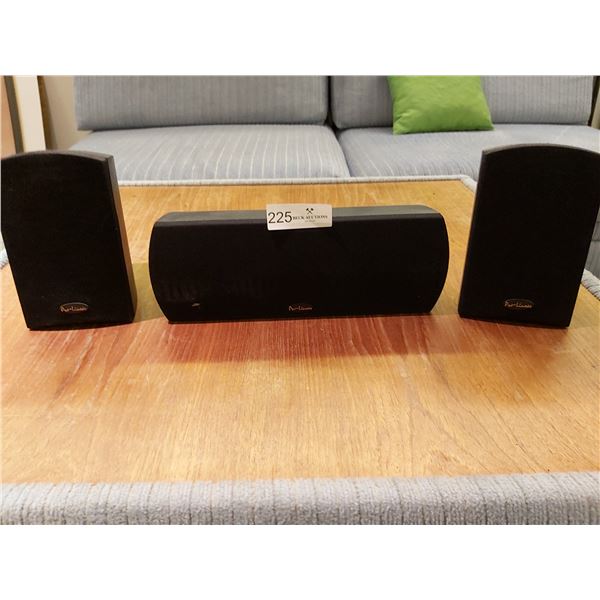 Three Pro-Linear Speakers