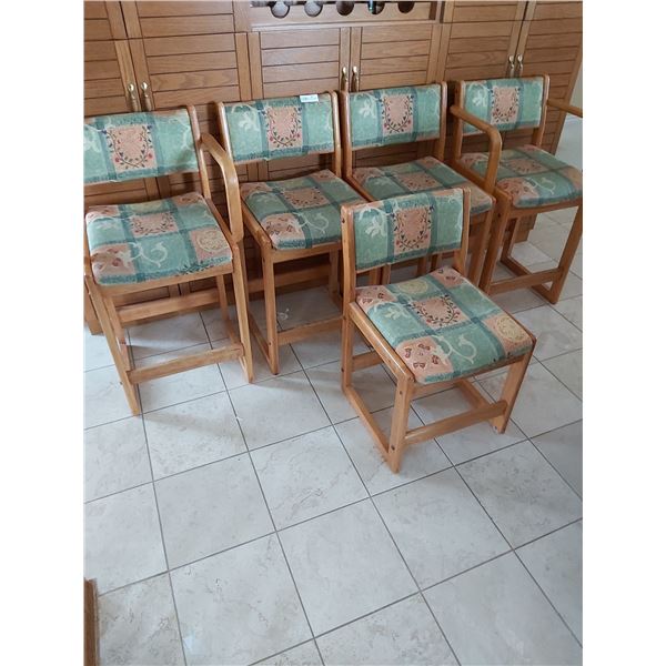 Four Bar Stools & Chair