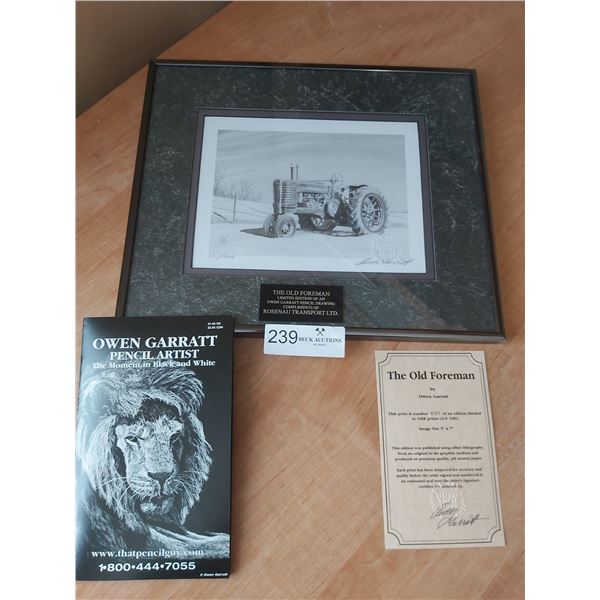 The Old Foreman By Owen Garratt