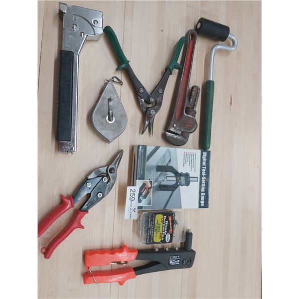 Digital Tool Gauge With Rivet Gun & More