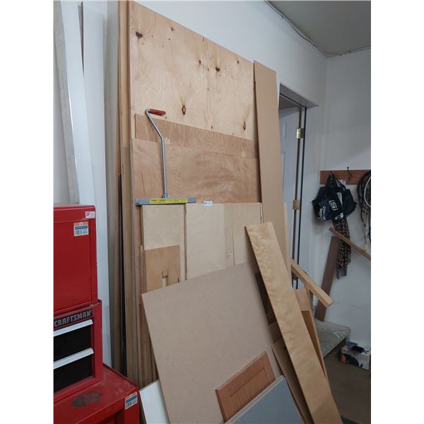 Assortment Of Wood & Panel Carrier