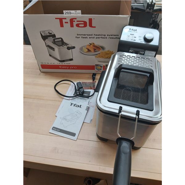 TFal Easy Pro Deep Fryer Beck Auctions Inc.