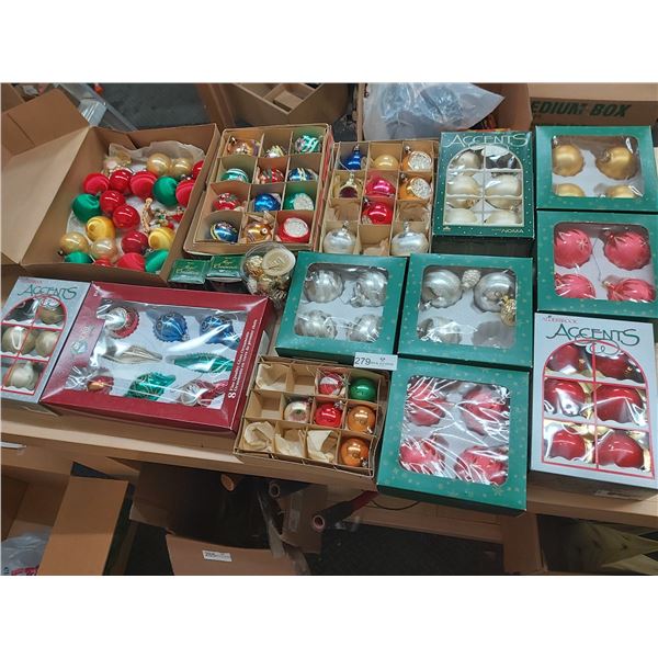 Assorted Christmas Bulbs