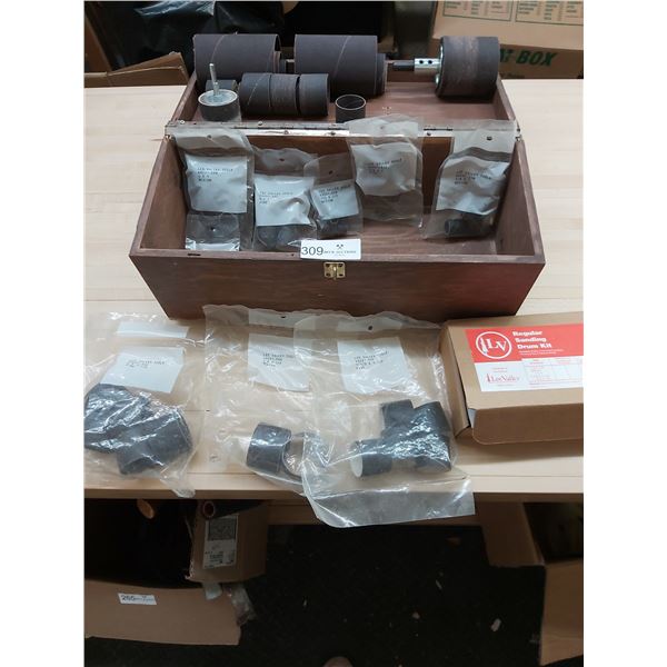 Lee Valley Sanding Drum Kit In A Homemade Wood Box