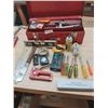 Image 1 : Tool Box With Assorted Goodies