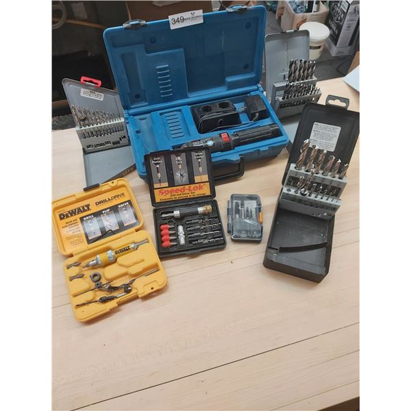 Craftsman Cordless Screwdriver & Dewalt Drill Drive Accessory System