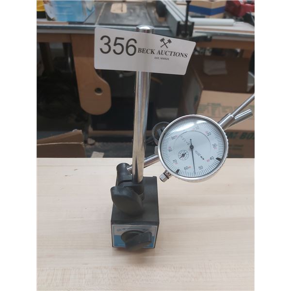 Depth Gauge With Magnetic Base