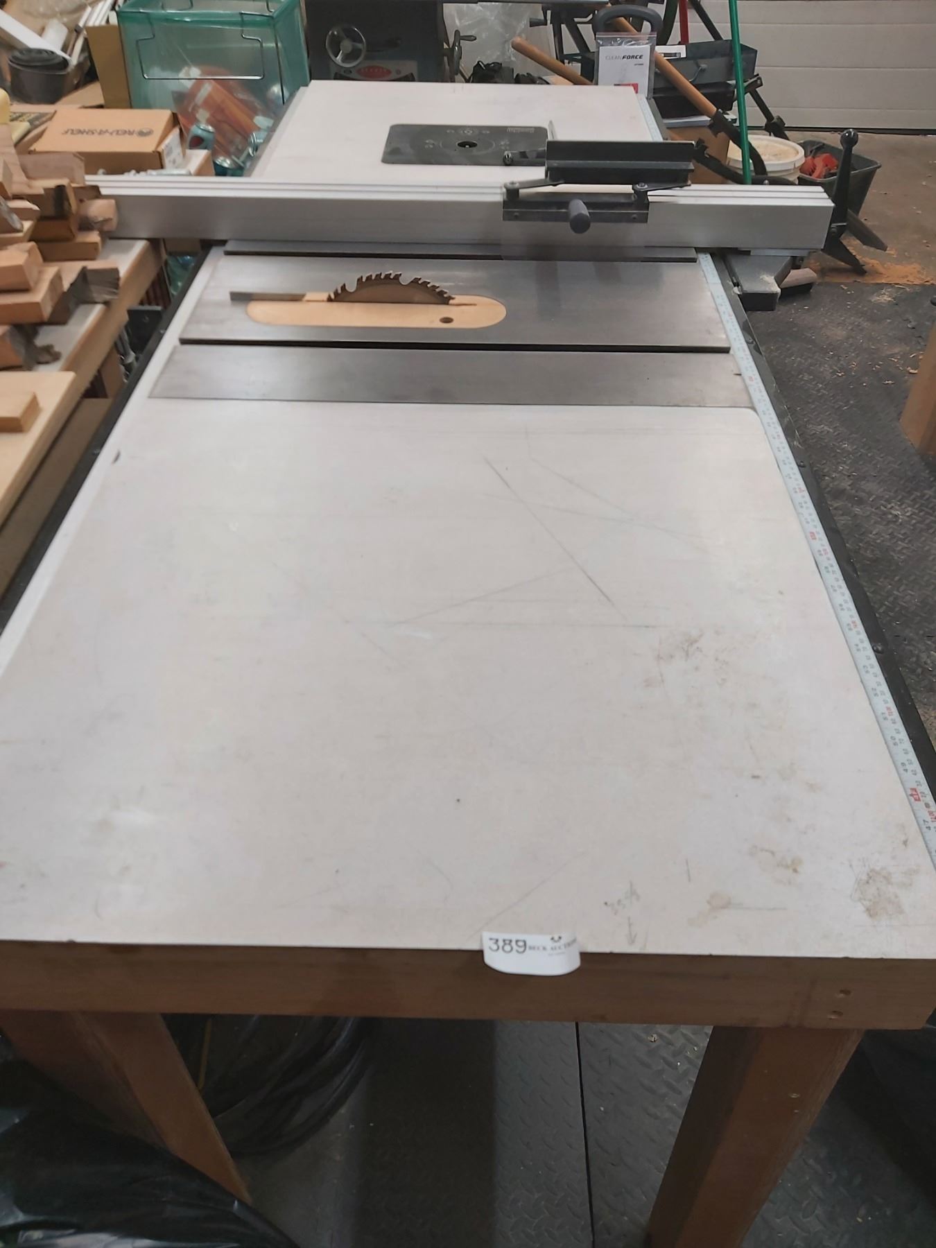 Rockwell Table Saw with Speciality Table with built in Router