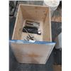 Image 4 : Wooden Storage Box on Wheels with Removable Lid & Contents