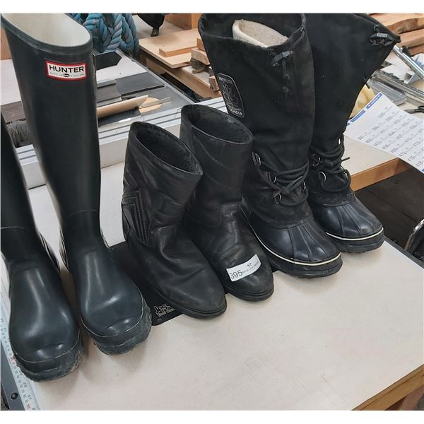 3 Pairs of Mens Footwear Size 10