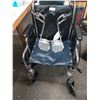 Image 1 : Medline Wheelchair with Foot Rests