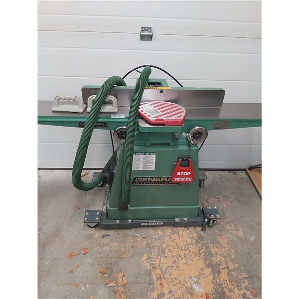 General International 80-100LMI Jointer/Planer with Shop Fox Roller