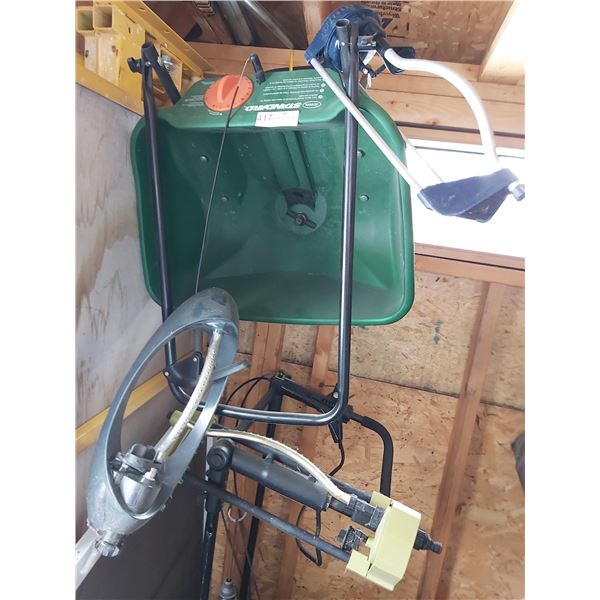 Scott Standard Fertalizer/Seed Thrower, 3 Sprinklers and More