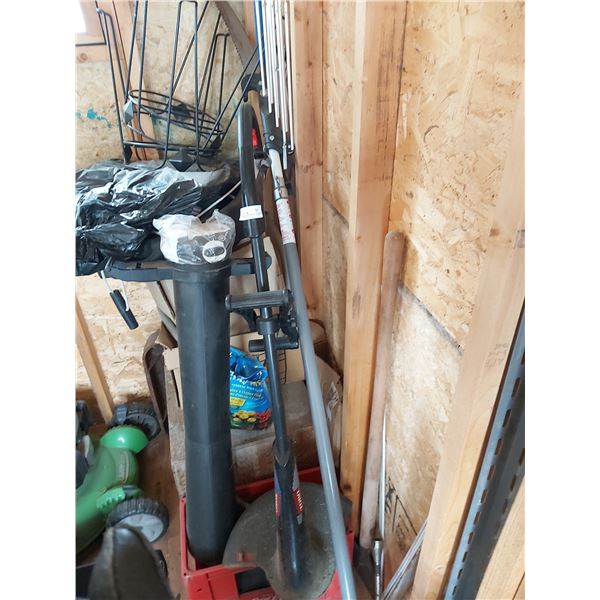 Toro 15" Electric Trimmer & Yard Items