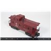 Image 1 : LIONEL CABOOSE 6357 MAROON AND ILLUMINATED
