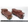 Image 1 : 2 LIONEL CABOOSE 6457 - ALL BROWN