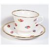 Image 1 : VALE PETITE FLOWER PATTERN TEACUP AND SAUCER