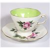 Image 1 : FOLEY, ROSE TEA CUP AND SAUCER