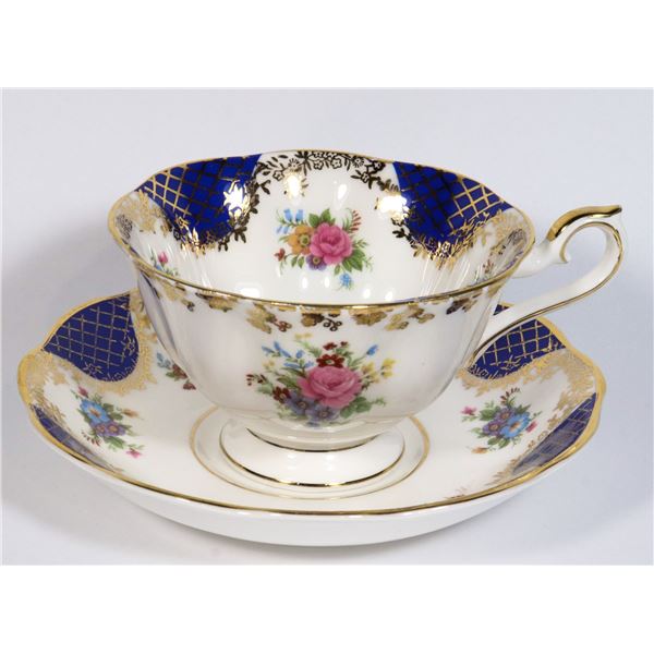 ROYAL ALBERT, EMPRESS SERIES. ISABELLA TEA CUP AND