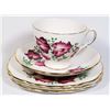 Image 1 : CROWN ROYAL d 45 2 TEA CUP, SAUCER & 3 SMALL