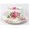 Image 1 : ADDERLY ROSE DESIGN TEA CUP AND SAUCER