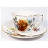 Image 1 : QUEEN ANNE PATTERN #8304 TEACUP AND SAUCER