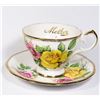 Image 1 : QUEEN ANNE MOTHER #5410 TEACUP AND SAUCER
