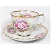 Image 1 : PINK WILDROSE PATTERN TEACUP AND SAUCER