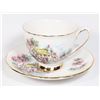 COLCLOUGH COTTAGE PATTERN TEACUP AND SAUCER