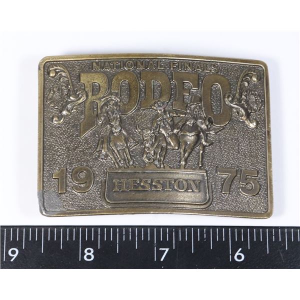 LIMITED EDITION BELT BUCKLE "NATIONAL FINALS RODEO