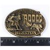 Image 1 : BELT BUCKLE "78 NATIONAL FINALS RODEO" HESSTON