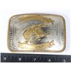 Image 1 : "COMMERCIAL HOTEL 1972" COWBOY FIGURE BELT BUCKLE