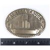 "ALBERTA CRUDE" BELT BUCKLE