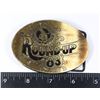 Image 1 : "ROUND UP '83" BELT BUCKLE